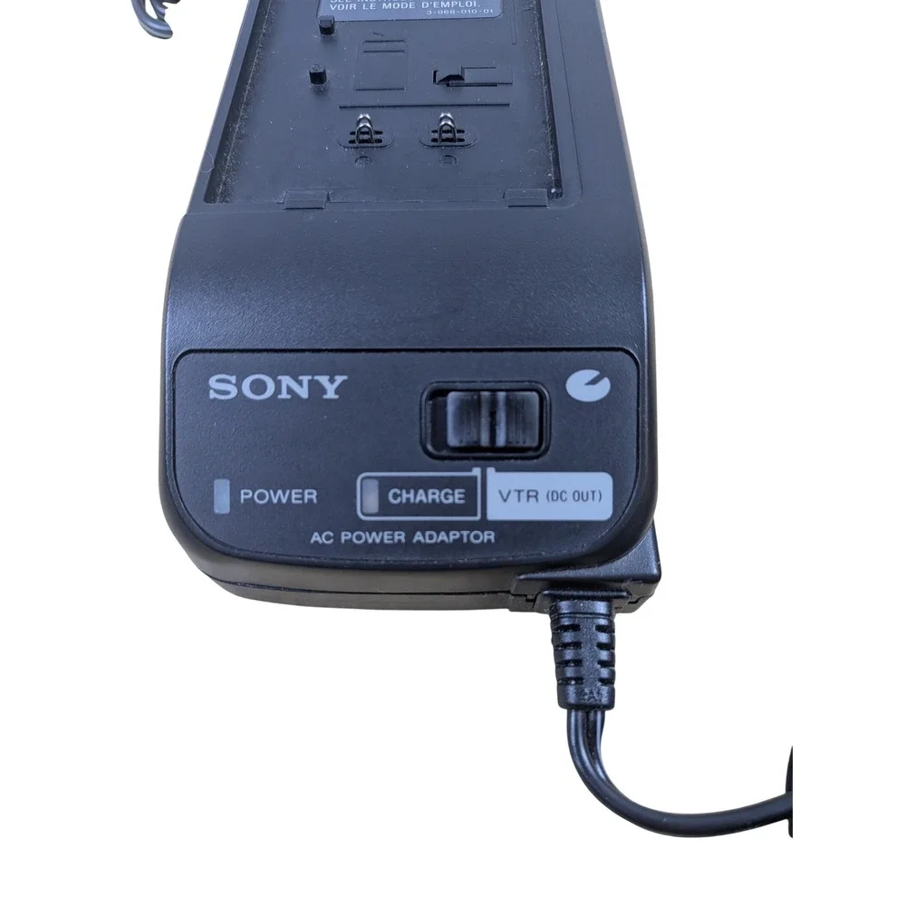 Sony AC-V16A AC Power Adaptor Charger Unisex OS Black NP-68 Compatible Camcorder
